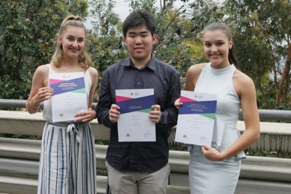 St Patrick's College Sutherland - students of HSC